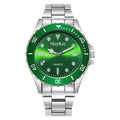 Steel band men's quartz watch - submariner style, business fashion, alloy men's watch - factory direct, in stock
