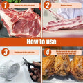 Kitchen for home net bag barbecued pork net weaving bundled hocks loose rope cotton thread elastic rope cover packaging net cover elbow net