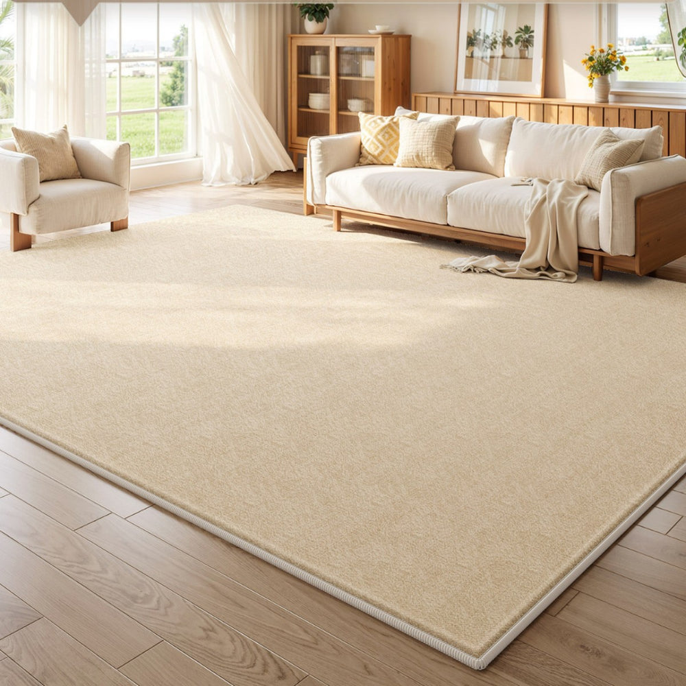 Carpet living room no-wash and wipeable medieval cream style frenchaccessible luxuryclassy bedroom sofa floor mat large area full coverage