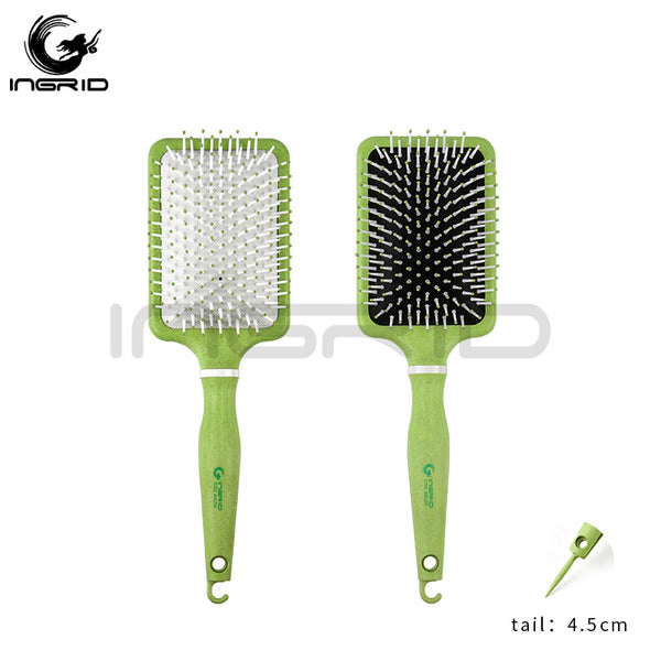 Head Massage Comb Plant Fiber Square Head Air Cushion Comb Straight Hair Airbag Comb Big Wave Curly Hair Smooth Hair Comb