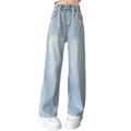 Girls' summer lightweight pants  new summer collection - stylish wide-leg tencel jeans for big girls and kids