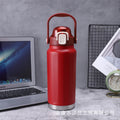 316 high-quality portable sports water bottle - scratch-resistant, wear-resistant powder-coated finish, large capacity with customizable logo engraving