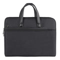 Portable briefcase zippered office bag conference bag satchel document bag document bag business bag printing logo