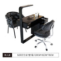 120cm multifunctional single table (black) + set