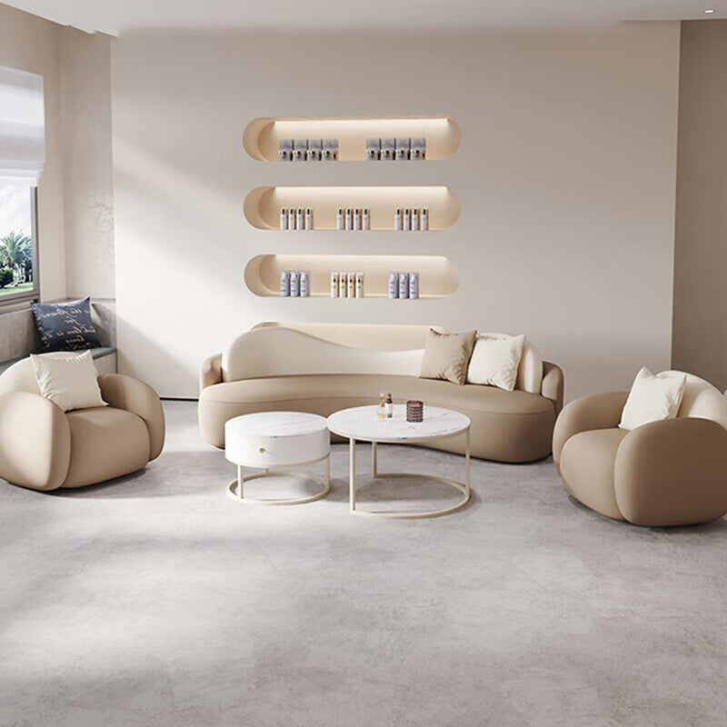 Saint-li office casual reception sofa - small apartment minimalist modern fabric irregular sofa