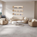 Saint-li office casual reception sofa - small apartment minimalist modern fabric irregular sofa