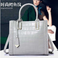 Large tote bag women's 2024 new top grain leather ladies shoulder bag high-end woven handbag women's genuine leather bag