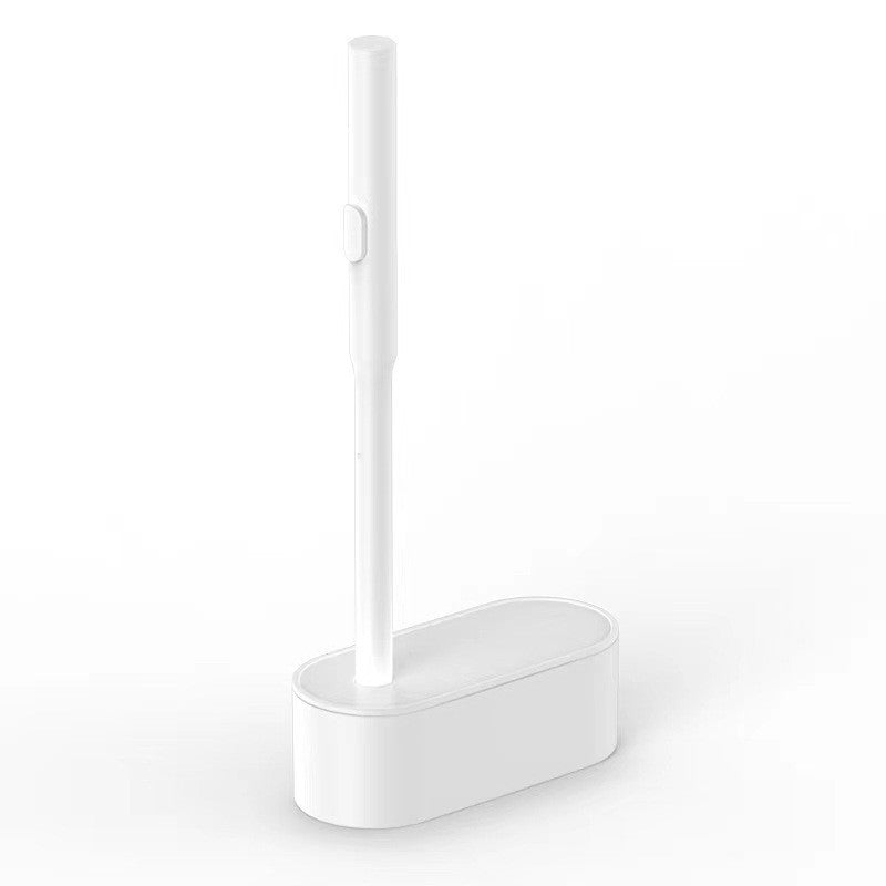 Throwable household toilet brush disposable no dead ends toilet cleaning set bathroom long handle cleaning brush wholesale