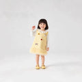 girls' chanel-inspired dress, spring collection, sweet princess sundress for kids, baby's first birthday dress, spring and autumn wear