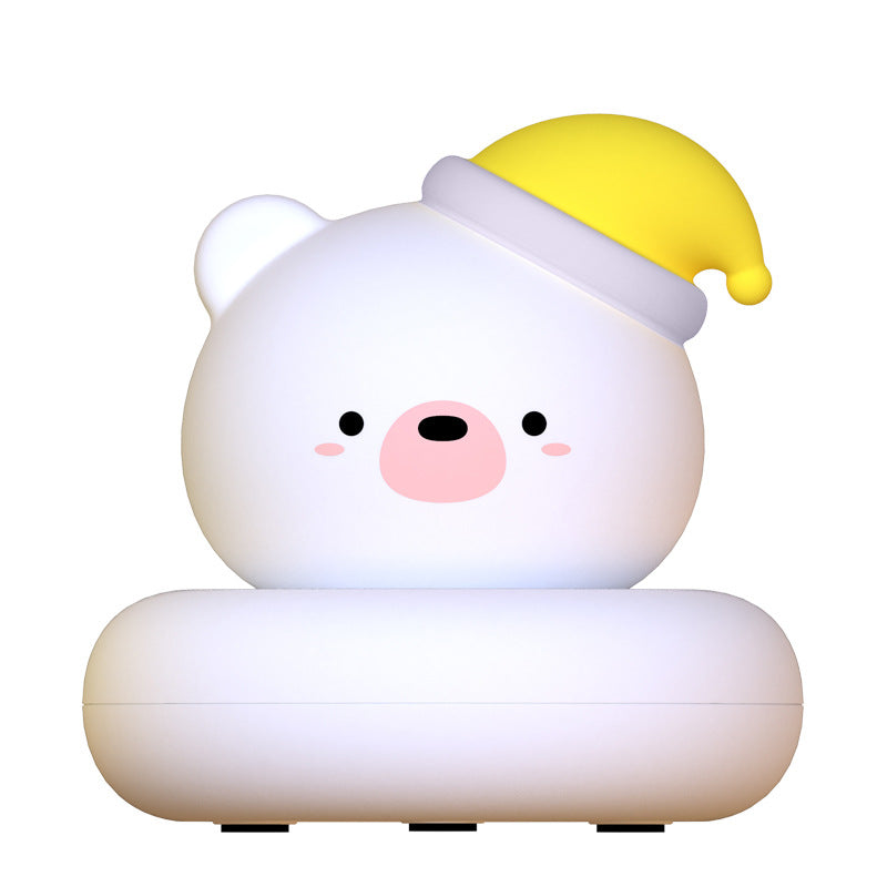 Amazon's new kids night light usb bedroom desktop cute pet sleeping light cartoon touch pat atmosphere light