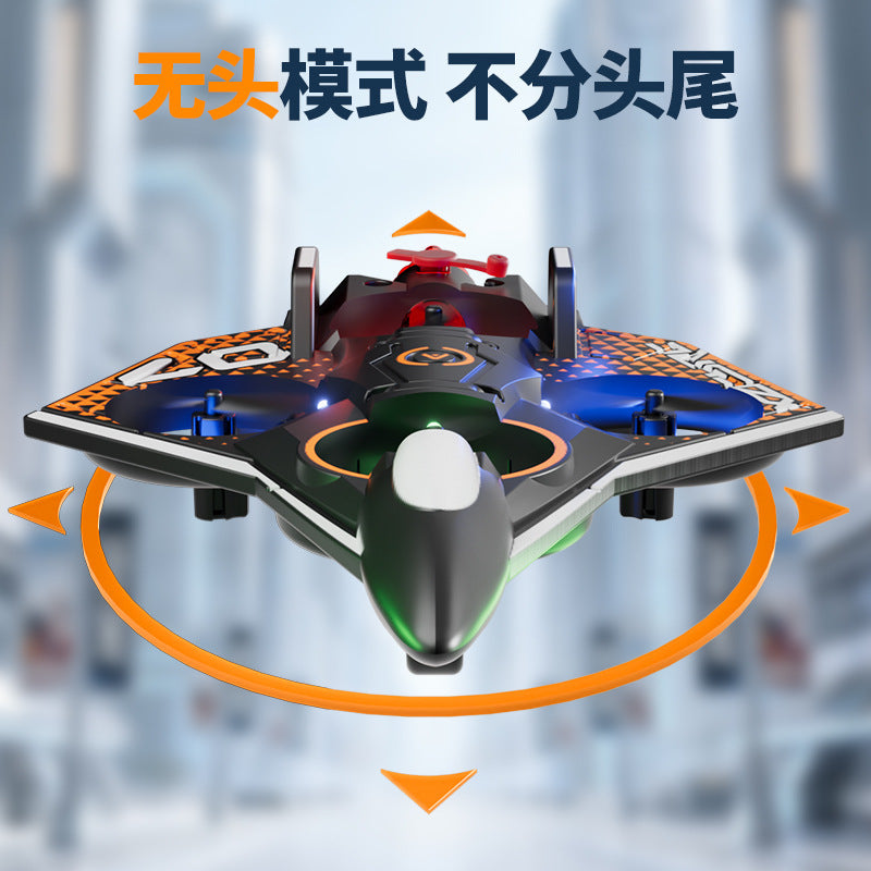 New light-up spray remote control airplane - kids' fighter jet model - boy's toy glider - elementary school drone