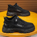 2025 autumn new high-top men's sneakers, trendy athletic thick-soled casual work boots, non-slip outdoor martin boots - hot seller!