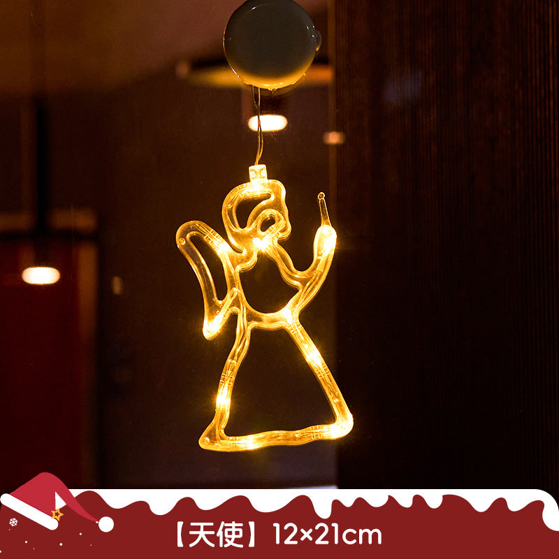 Christmas Arrangement Festive Supplies Ornaments Pendants Holy Day Lighting Atmosphere LED Lights Pendants Christmas Eve