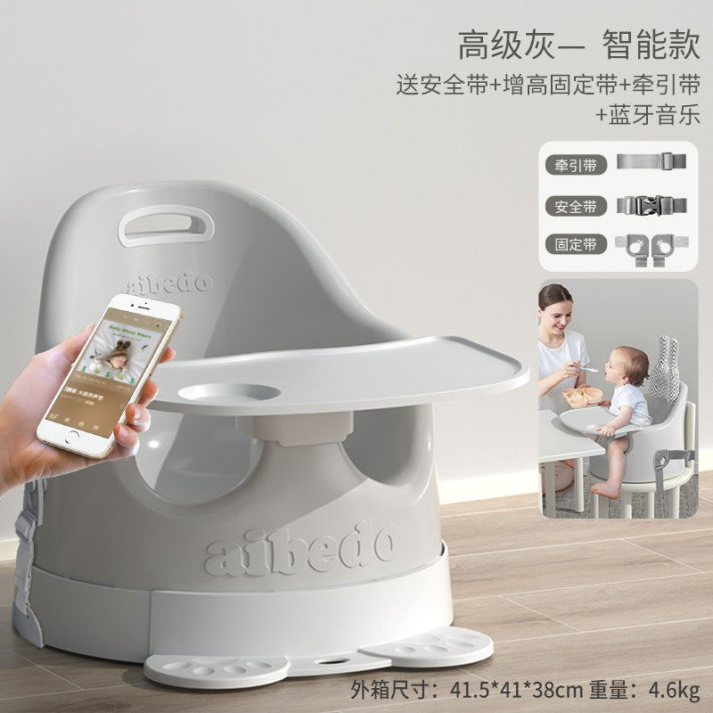 Baby learning to sit chair artifact anti-rollover baby sitting artifact does not hurt the spine Home music dining chair can take a bath