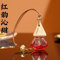 Amazon's same hanging car perfume pendant classy essential oil aromatherapy long-lasting fragrance deodorizing floral fragrance