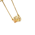 [titanium steel] fashion popular crystal swan necklace women's fashion simple pendant new light luxury sweater chain necklace