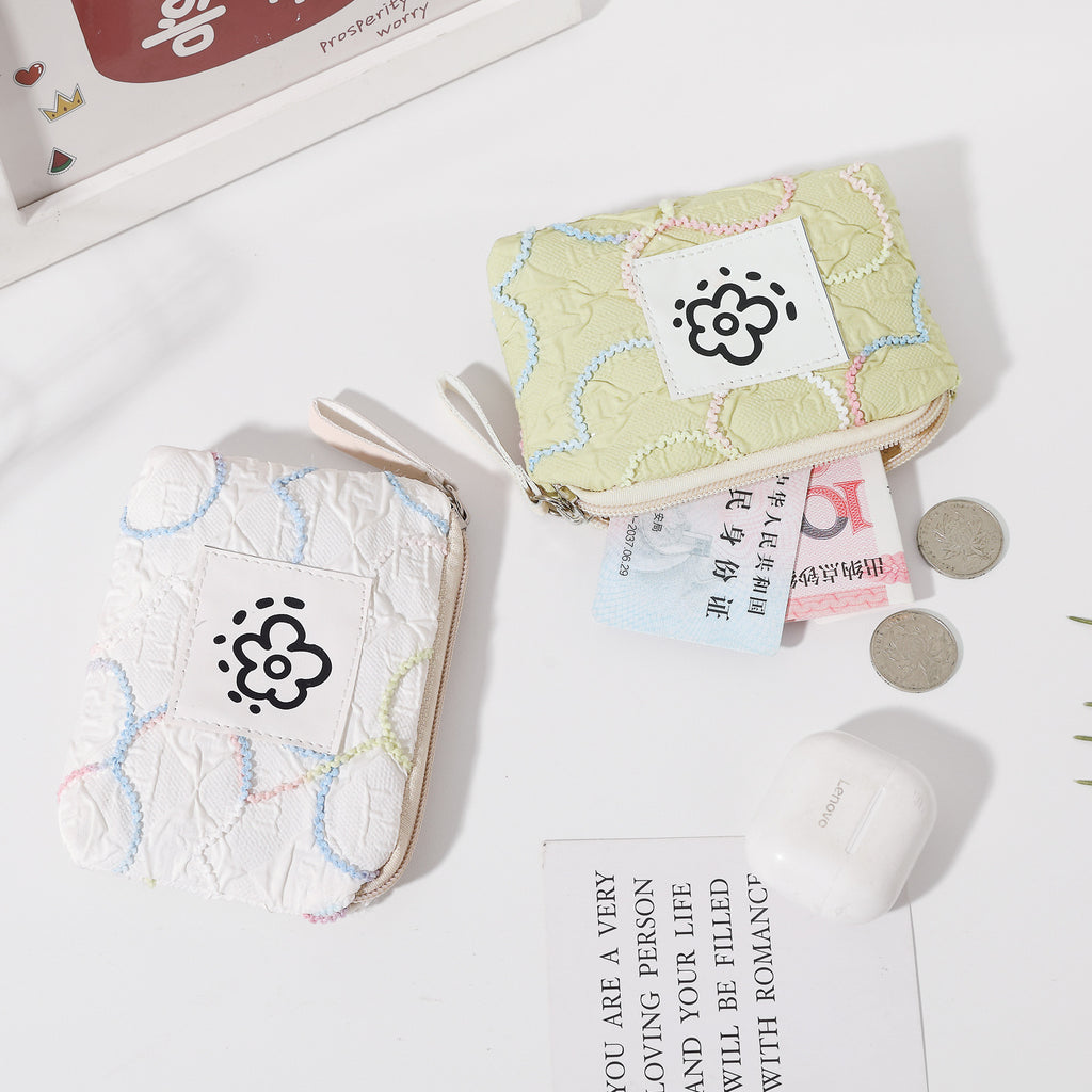 Change bag for women is small, portable, cute and simple, student wrist bag, new mouth red envelope, exquisite storage, light luxury travel