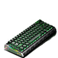 Xinmeng zero68 magnetic axis e-sports keyboard gaming office wired carbon fiber pattern aluminum alloy side wings cross-border new product
