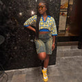 European and american cross-border women's fashion: new  women's denim shorts, street style distressed raw hem vintage jeans