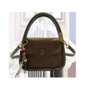 Textured niche style satchel bag work clothing 2025fall and winternew arrival small square bag trendyeasiest for match western fashion crossbody bag