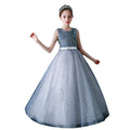 in stockkidslong wedding dress skirt puffy mesh princess skirt 3-15 years old children's clothing performance costume