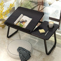 Adjustable laptop desk for bed, foldable lazy desk, student dorm study table, small study table
