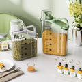 Grain storage box kitchen bean sealed jar food grade grain storage jar rice grain storage handy gadget