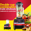 Multi-functional blender for home use - large capacity soy milk maker, baby food processor, mixer, food grinder, fruit and vegetable juicer - cross-border e-commerce