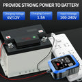6v/12v charger, ase adapter cable, motorcycle/lawn mower battery charger, car battery charger, motorcycle charging