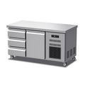 Walrus style freezer refrigerator commercial refrigerator stainless steel flat cooling operating table kitchen fresh-keeping work table