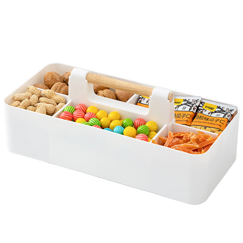 Nut dried fruit box Household simple multi-grid candy box Living room coffee table Large capacity snack storage box