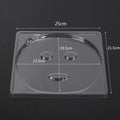 Beauty mask tool set: pvc mixing tray, mask bowl, mixing spatula, measuring spoon, seaweed mold - multifunctional combo