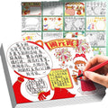 Handwritten newspaper template collection a3 special paper primary school students artifact 8k semi-finished product first grade spring festival new year a4 line drawing