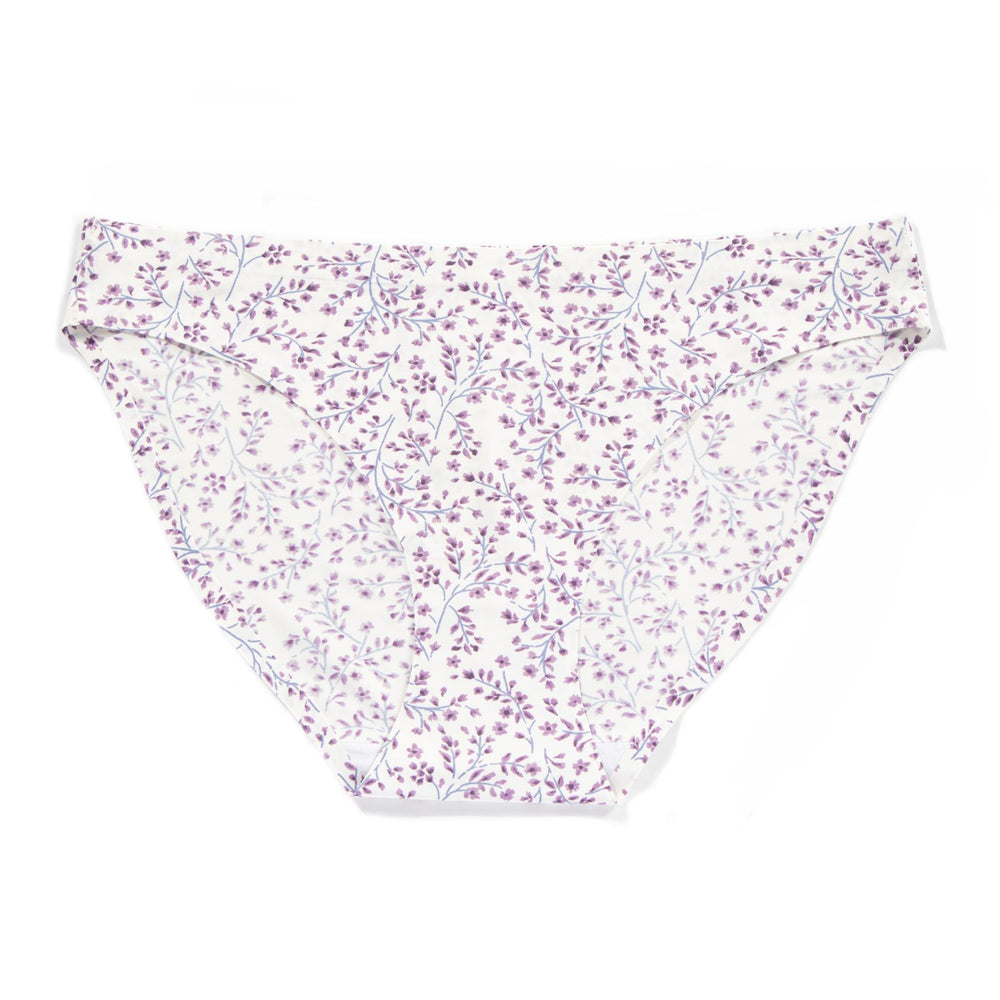 foreign trade wholesale low-waist sexy ice silk seamless underwear women's printing breathable quick-drying plaid women's briefs