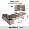 Walnut color 2800*1080mm + filing cabinet (including delivery + installation)