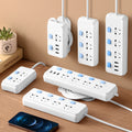 Multi-function power strip with usb ports, corded power strip, multi-outlet power strip, power strip with cord, multi-port power strip, electrical power strip