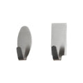 Heavy-duty adhesive hooks - no drilling required! perfect for kitchen, bathroom, walls, backpacks. damage-free, 304 stainless steel, high load-bearing capacity