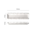 12inch sushi strips-transparent glaze