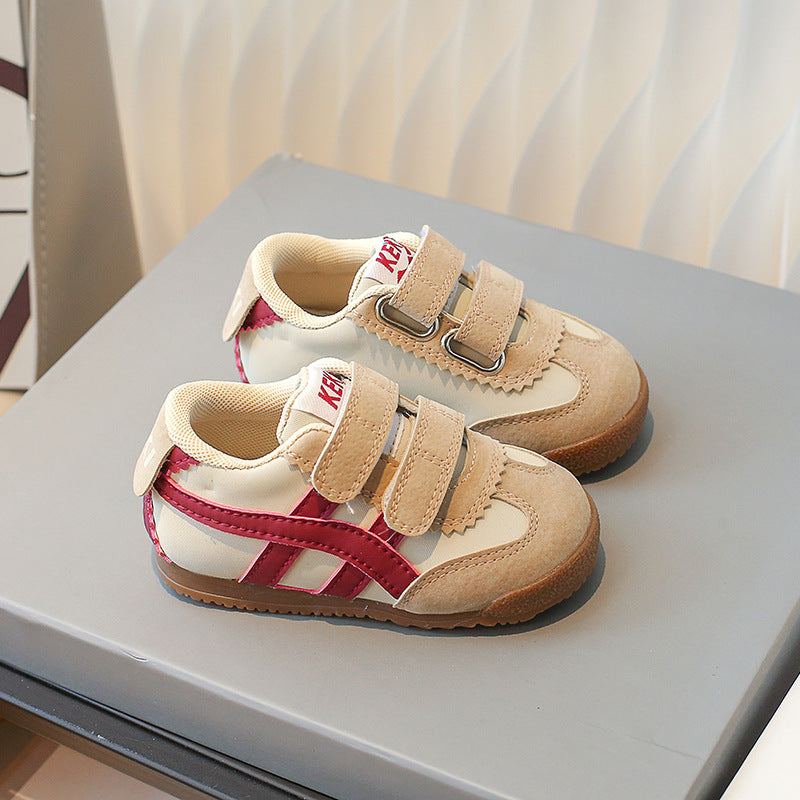 Children's small Forrest Gump board shoes 2025 spring new boys and girls non-slip soft-soled casual board shoes children's sports shoes