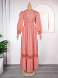 African plus size women's clothing   foreign trade cross-border maxi dress european and american elegant long dress skirt
