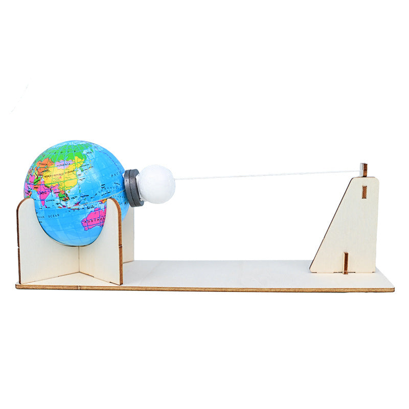 Gravity puzzle technology small production, primary school students physical science small experiment steam classroom teaching materials