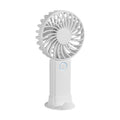 new product handheld fan mini desktop fan usb rechargeable high wind power student small fan wholesale logo