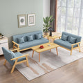 Office sofa, office sofa and coffee table set, small apartment rental living room modern minimalist office sofa