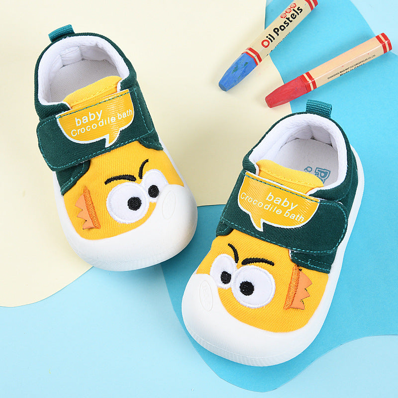 autumn collection: new fall toddler shoes for baby girls (0-1-3 years) - fabric spring/autumn first walker shoes for baby boys