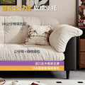 New fabric sofa for home living room, small apartment, double seater, rental property, modern minimalist bedroom, straight-back lazy sofa