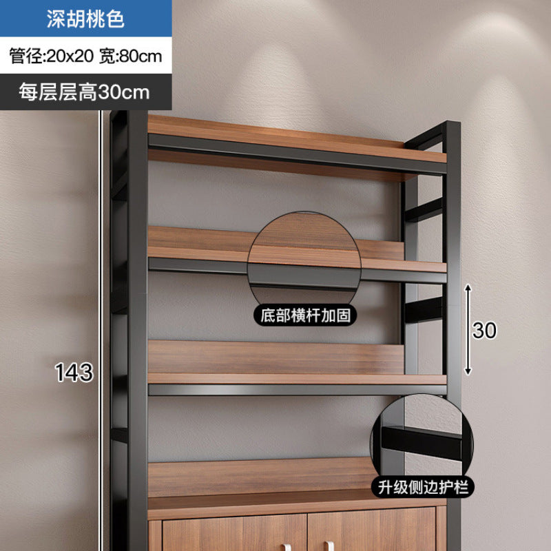 Shelf Multi-layer storage shelf Living room bookshelf Home floor locker Multifunctional shelf Display cabinet Display cabinet
