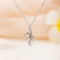 Strawberry necklace wholesale: european, american, and korean style minimalist ins rabbit pendant with diamond accents, enamel cartoon cute jewelry for women