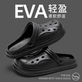 2026 new beach & seaside play garden non-slip fashion clogs - hollow-out, breathable, all-season versatile crocs