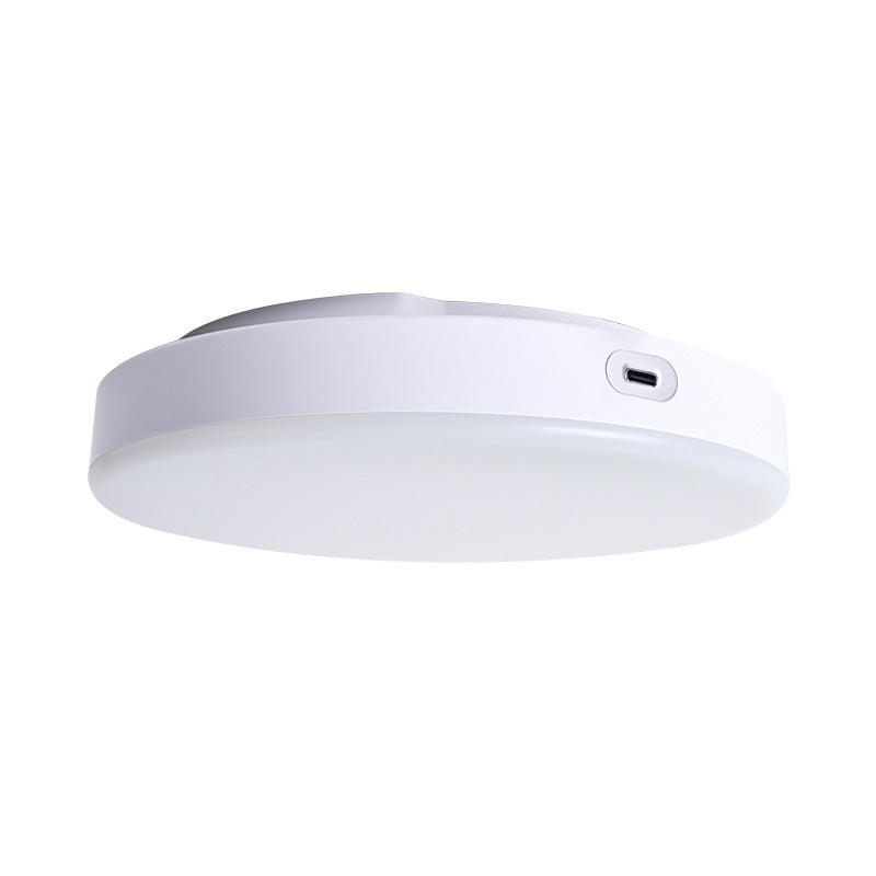Rechargeable smart automatic radar motion sensor wireless remote control led ceiling light (no wiring required)