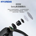 Hyundai g16 smart ai glasses with camera: high-definition photo & video recording, calls, object recognition, and translation